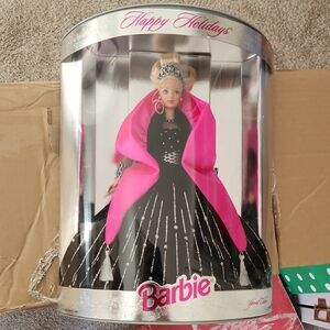 Barbie Holiday Edition in Pink and Black Ensemble
